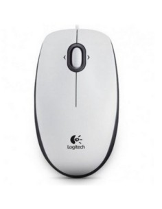 Logitech Raton Usb Blanco B100