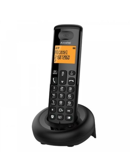 Alcatel telefono inalambrico dec e160 negro