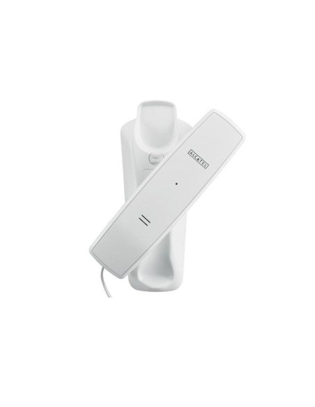 Alcatel telefono temporis 10 blanco el teléfono ultra compacto que ocupa un espacio mínimo