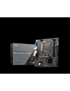 Msi Placa Base Pro H610m-G D4 Lga1700 2ddr4,64,Vga+Hdmi+Dp -4sata3+1m.2,2usb2.0,2usb3.2,Usb-C,1gblan,Matx