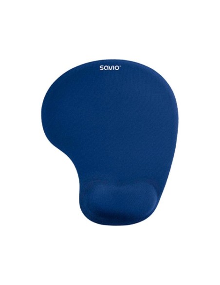 Savio alfombrilla gel azul mp-01nb 230x190x18mm- con reposamuñecas-antideslizante-base de goma