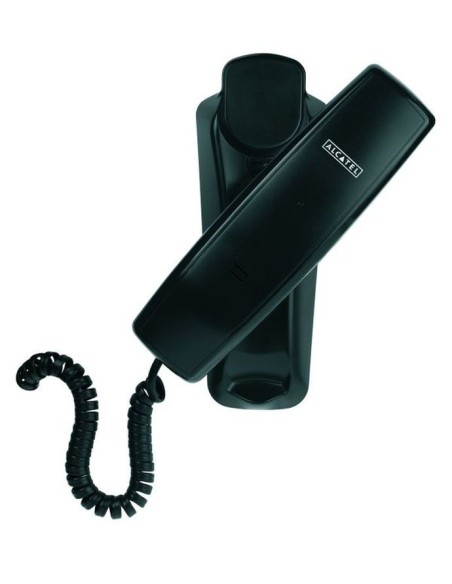 Alcatel telefono temporis 10 negro el teléfono ultra compacto que ocupa un espacio mínimo