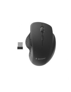 Gembird raton optico inalambrico con 6 botones negro