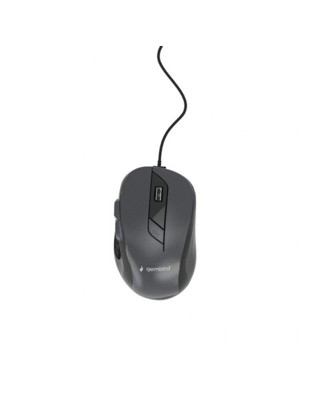 Gembird raton optico usb negro/gris mus-6b-01-bg