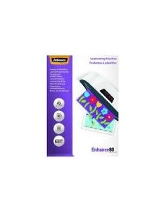 Fellowes funda plastificar 80 mic. mate a3 100und
