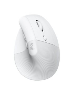 Logitech raton inalambrico vertical lift para mac blanco