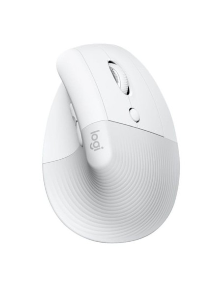 Logitech raton inalambrico vertical lift para mac blanco