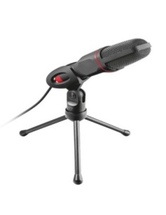 Trust microfono mico gxt 212 con tripode conexiones jack 3.5mm y usb cable 1.8m