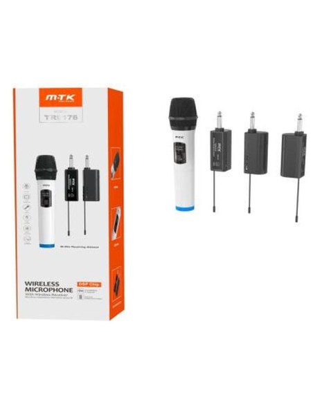 Mtk microfono inalambrico con receptor tr9176 - 30-50m