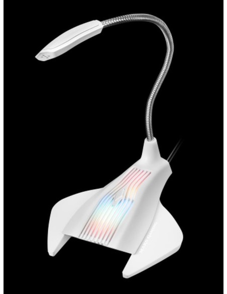 Mars gaming microfono sobremesa usb blanco mmicw