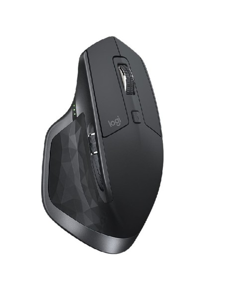 Logitech raton inalambrico por bluetooth mx master 2s/ grafito bateria recargable/ hasta 4000 dpi
