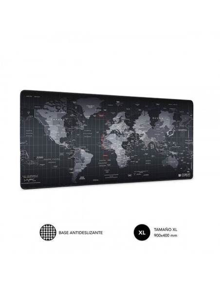 Subblim alfombrilla sub-mp-01puw01 world xl