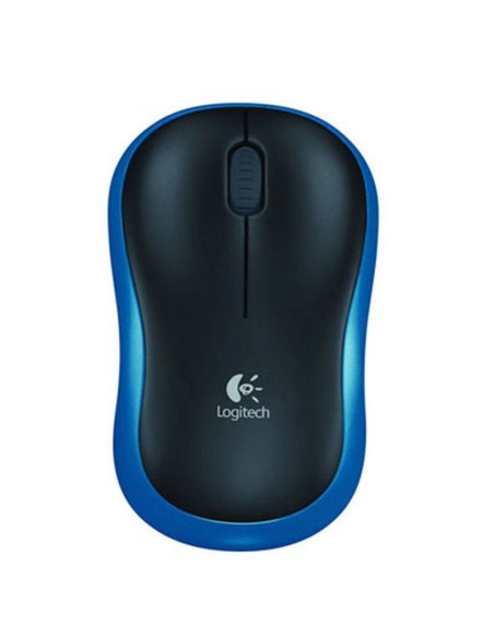 Logitech raton inalambrico m185 azul