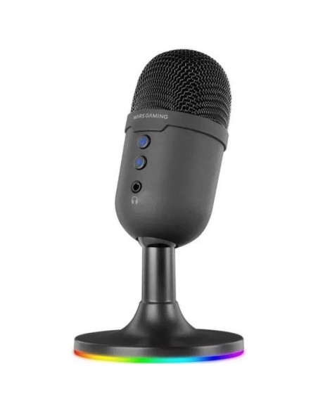 Mars gaming microfono sobremesa mmic-cx negro usb 2.0