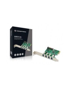 Conceptronic tarjeta pci-e usb 3.0 4 puertos emrick02g