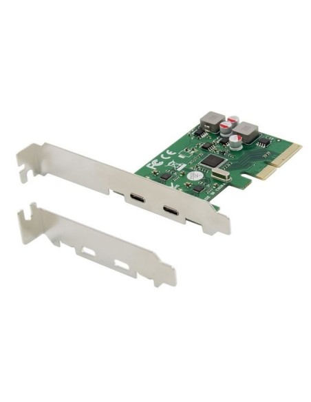 Conceptronic tarjeta pcie de 2 puertos usb 3.2 gen 2 usb-c autoalimentada emrick08g