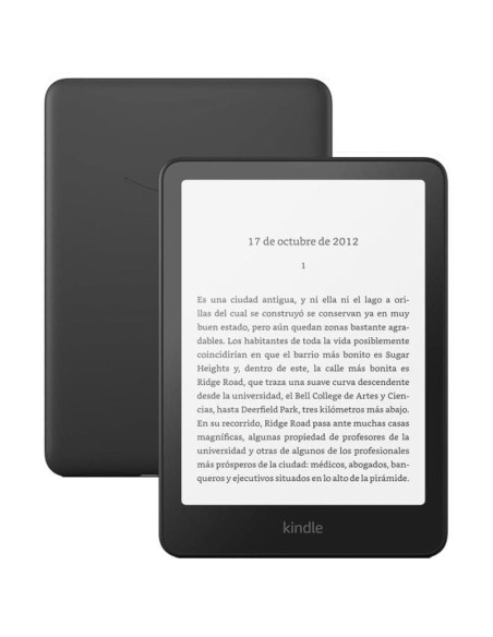 Amazon libro electronico kindle paperwhite 12a gen 16gb negro