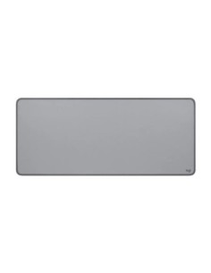 Logitech alfombrilla desk mat studio series gris medio 80cm x 30cm
