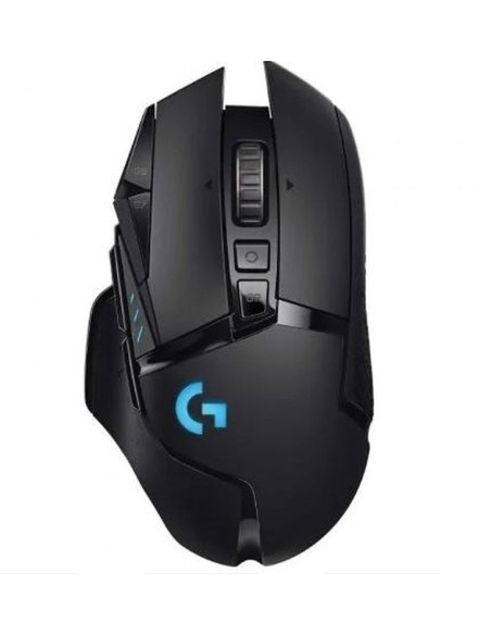 Logitech raton gaming g502 lightspeed hasta 25600 dpi negro bateria recargable