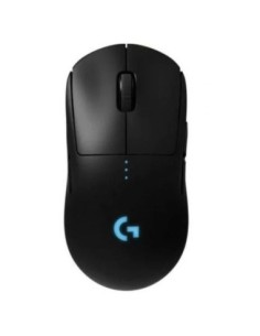 Logitech raton gaming inalambrico g pro negro