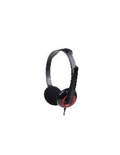 Gembird auriculares estereo con microfono negro