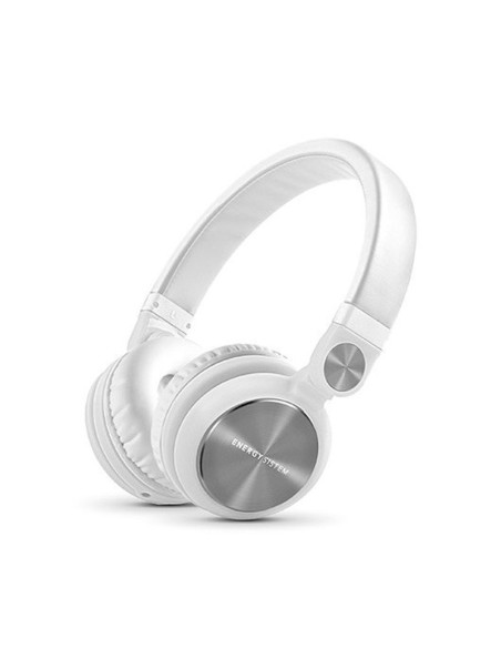 Energy sistem auriculares con micro dj 2 blanco lmohadilla reversible - cable desmontable - cont voz