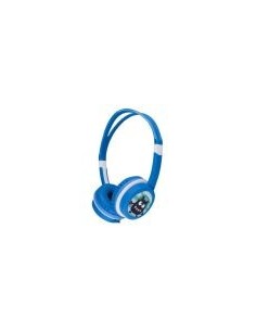 Gembird auriculares estereo para niño con limitador de volumen azul