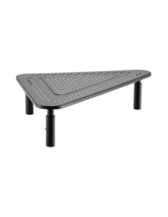 Gembird soporte elevador de mesa triangular para monitor hasta 20kg negro