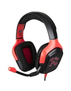 Konix auriculares con microfono naruto akatsuki 40mm neodimio micro flexible multiplataforma