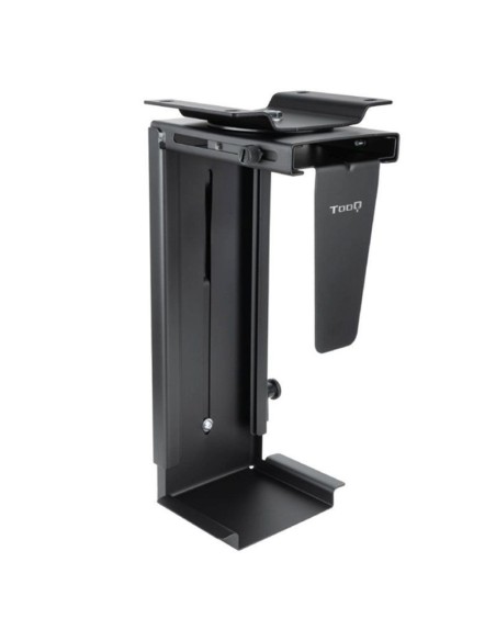 Tooq soporte cpu ajustable para equipos de 300-533mm alto 88-203mm ancho max 10kg color negro