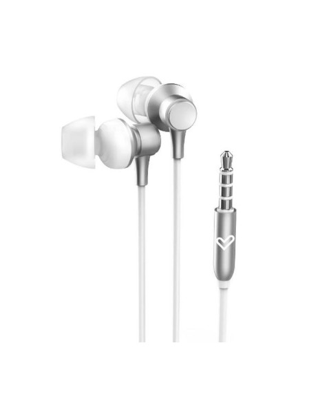 Energy sistem auriculares intrauditivos metallized plata microfono