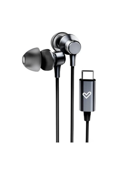 Energy sistem auricular metalizado tipo c micro