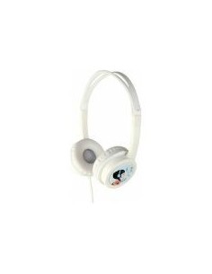 Gembird auriculares estereo para niño con limitador de volumen blanco