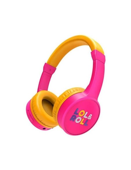 Energy sistem auriculares lol&roll pop kids bluetooth headphones pink