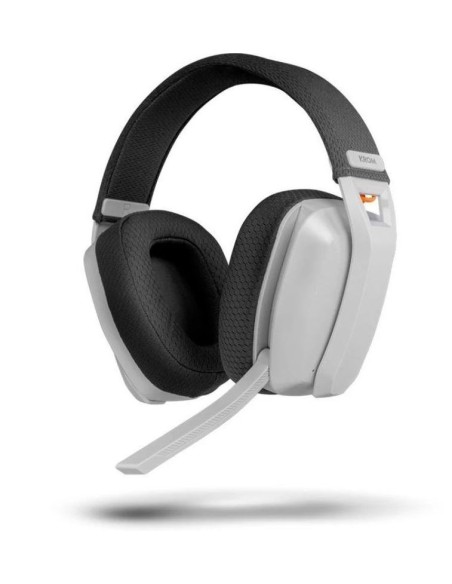 Krom auriculares gaming inalambricos kanji blancos bt- usb 2.0