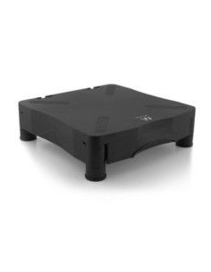 Ewent elevador de monitor con un util cajon negro