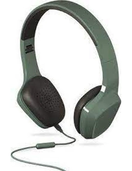 Energy sistem auriculares 1 verde mic (caja deteriorada) diadema-microfono-cable 1.2m-control talk-plegable