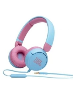 Jbl auriculares infantiles con micrófono jbl jr310- jack 3.5- azules y rosas