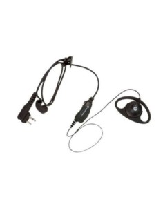 Motorola auriculares micro hkln4599a ptt negro para walkie talkie - ptt