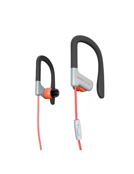 Energy sistem auriculares con micro sport 1 rojo mic - control voz - ajuste de seguridad - sweatproof