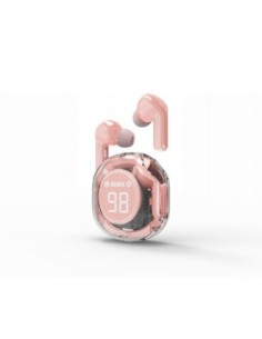 Gembird auriculares bluetooth twst-01-pk rosa