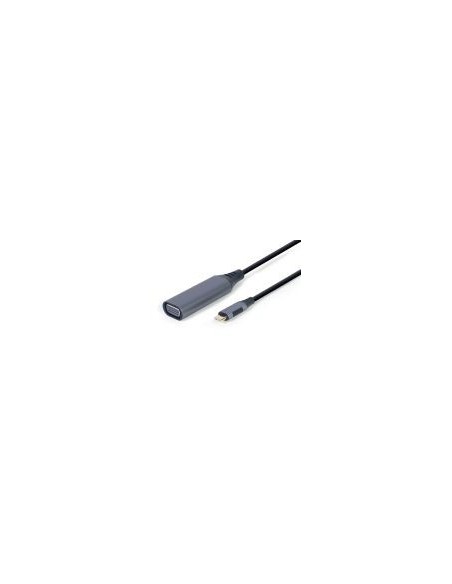 Gembird Adaptador Usb-C A Vga Gris Espacial