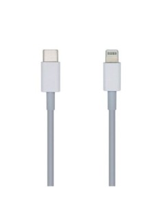 Aisens Cable Usb-C A Lightning 1 M Blanco