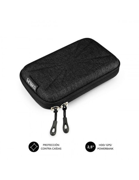 Subblim estuche resistente para caja externa de 2,5 negro