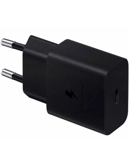 Samsung cargador de pared usb-c negro maximo 15w