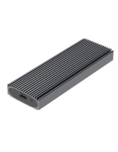 Aisens caja externa asm2-023gr ssd m.2 nvme usb 3.2/ sin tornillos/ gris