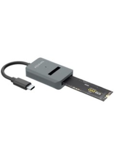Aisens adaptador dock usb-c para ssd m2 sata/ gris nvme ngff aisens asuc-m2d012-gr