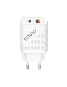 Savio cargador usb 3.0 de carga rápida 18w la-04