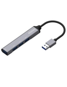 Aisens Hub Usb 3.0 4 Puertos Aluminio