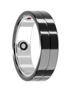 Maxcom anillo inteligente mr100 talla 8-57- 18.2 mm negro notificaciones - frecuencia cardiaca